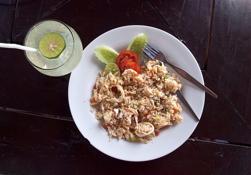 Baked Fish Rice