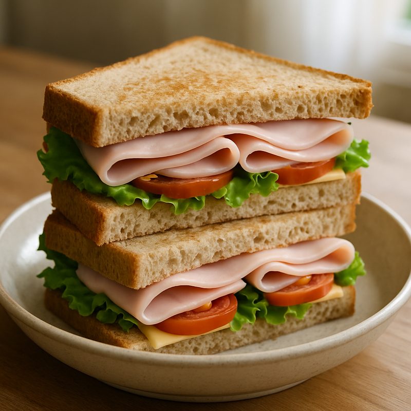 Chicken Ham Sandwich