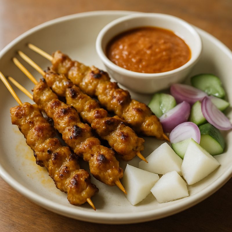 Satay (beef, 5 sticks)