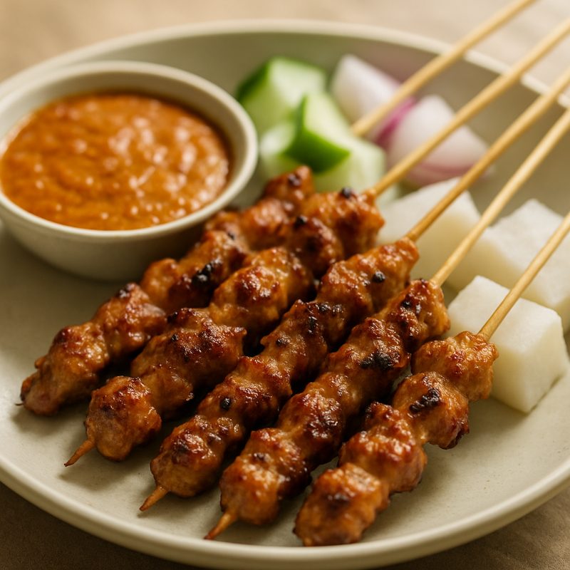 Satay (mutton, 5 sticks)