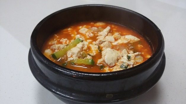 Sundubu Jjigae (soft tofu stew)